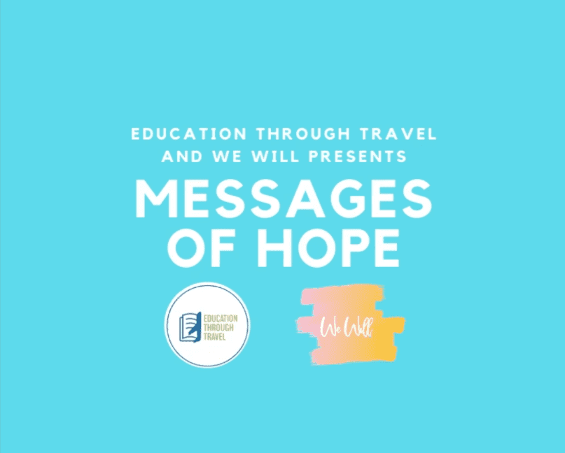 Messages of Hope Video Opening Visual.